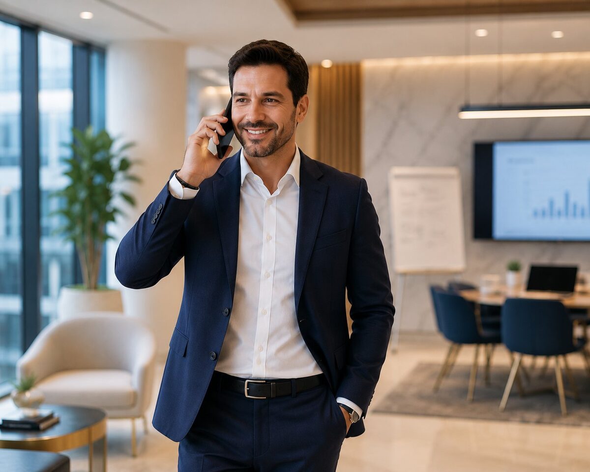 Representante Newcon em atendimento