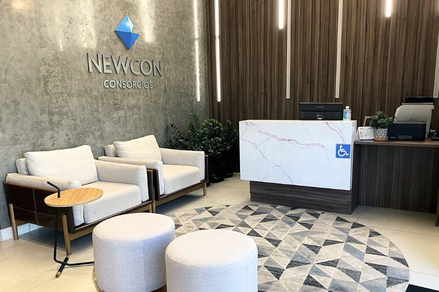 Sede Newcon — recepção